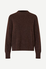 Load image into Gallery viewer, Samsoe Samsoe Anour o-neck black coffee