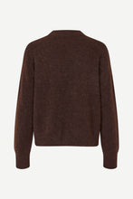 Load image into Gallery viewer, Samsoe Samsoe Anour o-neck black coffee