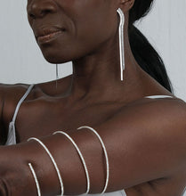 Load image into Gallery viewer, WOS Ivanna earrings silver
