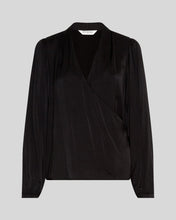Load image into Gallery viewer, MSCH Copenhagen Blakey Maluca wrap top black