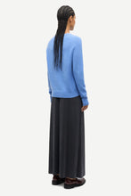 Load image into Gallery viewer, Samsoe Samsoe Boston o-neck Bel Air blue