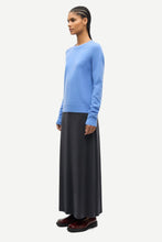 Load image into Gallery viewer, Samsoe Samsoe Boston o-neck Bel Air blue