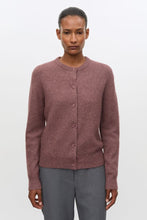 Load image into Gallery viewer, Samsoe Samsoe Nor short cardigan Rose taupe