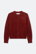 Load image into Gallery viewer, Samsoe Samsoe Nor short cardigan Syrah