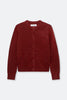 Samsoe Samsoe Nor short cardigan Syrah