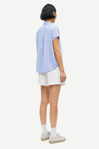 Samsoe Samsoe Majan blouse blue stripe