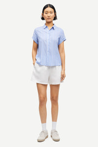Samsoe Samsoe Majan blouse blue stripe