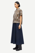 Load image into Gallery viewer, Samsoe Samsoe MIna shirt Aquarel Animal Greige