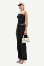Load image into Gallery viewer, Samsoe Samsoe Hoys string trousers black