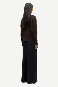 Samsoe Samsoe Anour o-neck black coffee