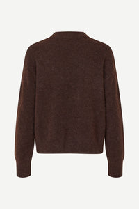 Samsoe Samsoe Anour o-neck black coffee
