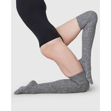 Load image into Gallery viewer, Swedish stockings Vilda Chunky Over-Knees - Black