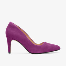 Load image into Gallery viewer, Clarks Lana Rae Purple suede