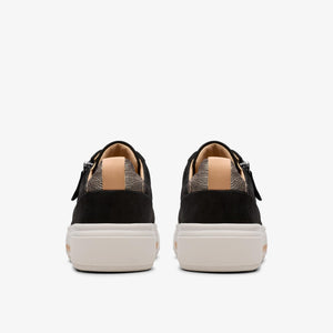 Clarks Hollyhook zip black nubuck