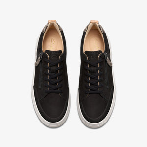 Clarks Hollyhook zip black nubuck