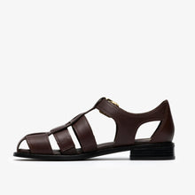 Load image into Gallery viewer, Clarks Hana Sun sandal dark brown