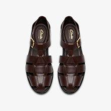 Load image into Gallery viewer, Clarks Hana Sun sandal dark brown
