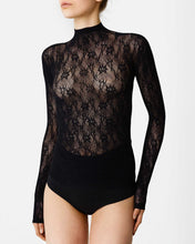 Load image into Gallery viewer, Swedish Stockings Nova lace top black