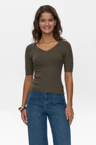 Nümph Nuayelet pullover grape leaf