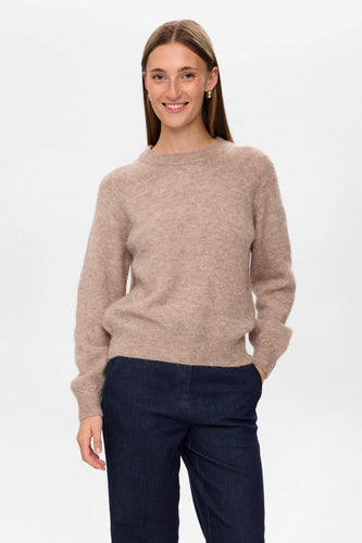 Nümph Nuriette pullover Taupe Gray