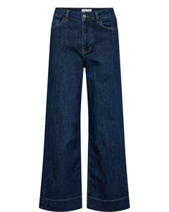 Nümph Nuparis jeans cropped dark blue denim