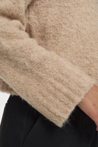 Nümph Nuwilla cropped pullover birch