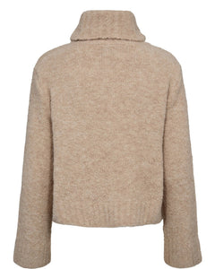 Nümph Nuwilla cropped pullover birch