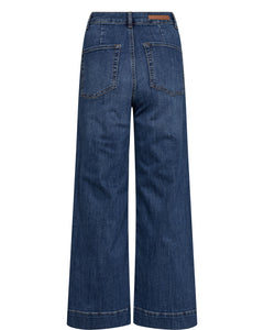 Nümph Nuparis  jeans medium blue denim cropped