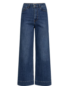 Nümph Nuparis jeans cropped medium blue denim
