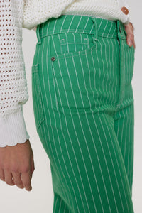 Nümph Nuparis  jeans green stripe