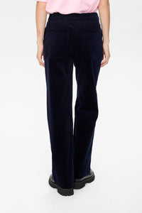 Nümph Nujoanna pants manchester mörkblå
