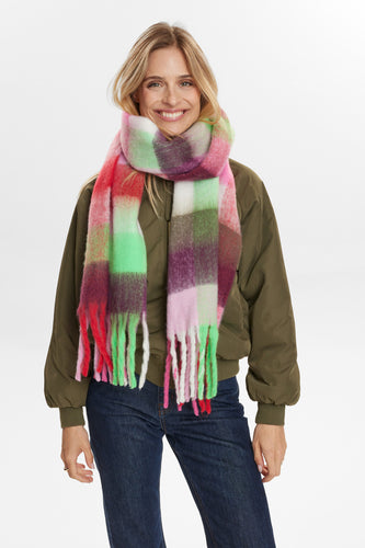 Nümph Nusasha scarf fandango pink