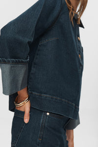Nümph Nutoronto shirt dark denim blue