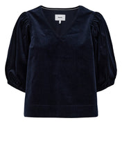 Load image into Gallery viewer, Nümph Nujoanna blouse mörkblå