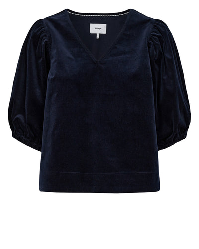 Nümph Nujoanna blouse mörkblå