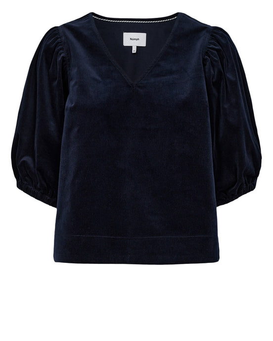 Nümph Nujoanna blouse mörkblå