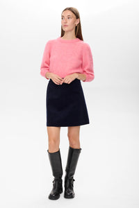Nümph Nujoanna skirt mörkblå