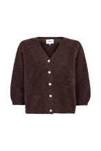 Load image into Gallery viewer, Numph Nusuri cardigan chocolate plum