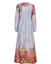 Load image into Gallery viewer, Nümph Nulove dress long sleeve airy blue