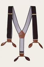 Load image into Gallery viewer, Emmy the Sassy suspenders- Brown