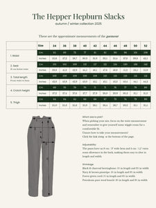 Emmy The Hepper Hepburn Slacks- Forest green cord