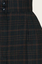 Load image into Gallery viewer, Emmy the Miss Fancy Pants slacks- Bottle green plaid wool