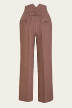 Load image into Gallery viewer, Emmy The Great Grandpa Pants Rust &amp; tan wool tweed