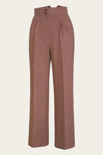 Load image into Gallery viewer, Emmy The Great Grandpa Pants Rust &amp; tan wool tweed