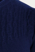 Load image into Gallery viewer, Emmy The Cashmere Staple Sweater- Midnight cashmere blend