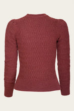 Load image into Gallery viewer, Emmy The All Round Sweater-Rust wool