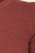 Load image into Gallery viewer, Emmy The All Round Sweater-Rust wool