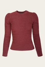 Load image into Gallery viewer, Emmy The All Round Sweater-Rust wool