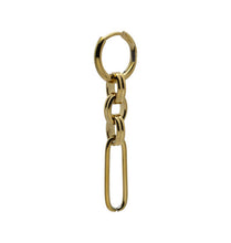 Load image into Gallery viewer, WOS Beata single earring gold