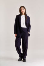 Load image into Gallery viewer, Komodo Maddie Recycled Poly Wool Trouser - Navy